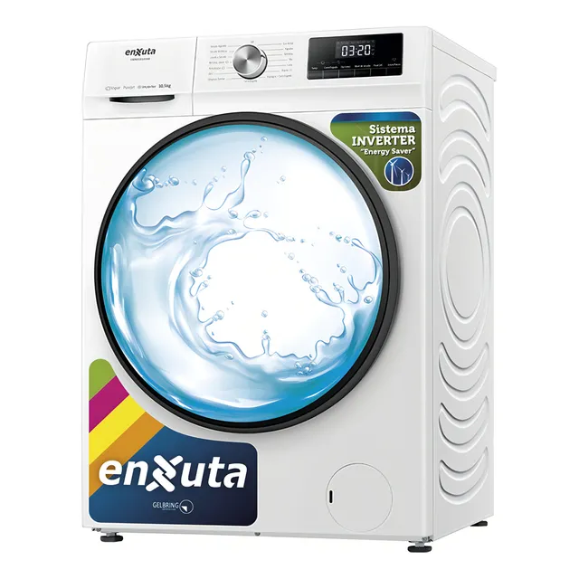 Lavasecarropas automático Enxuta inverter hasta 10.5kg 220V color blanco