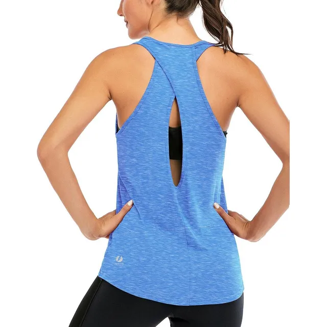 Ictive Camiseta Sin Mangas Con Espalda Cruzada Y Espalda Cru