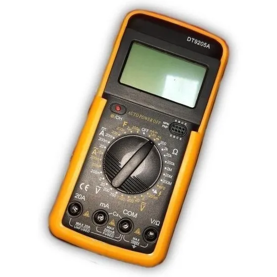 Tester Multimetro Digital Profesional Capacimetro 9205a