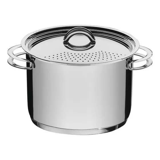 Olla Tramontina Solar Acero 24cm Spagheti Pastas Samihome Color Plateado