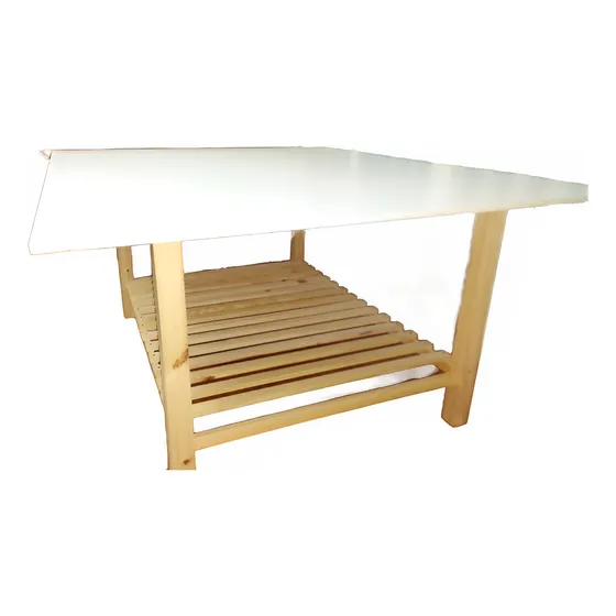 Mesa De Corte O Trabajo De 1.60 X2.80x1  Tapa Melamina