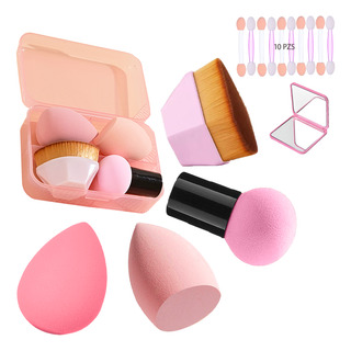 Kit De Maquillaje De Cepillo De Esponja 4 Piezas Kit De Maquillaje De Cepillo De Esponja 4 Piezas