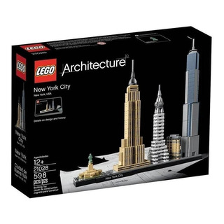 Lego Architecture New York City 21028 - 598 Pz Lego Architecture New York City 21028 - 598 Pz
