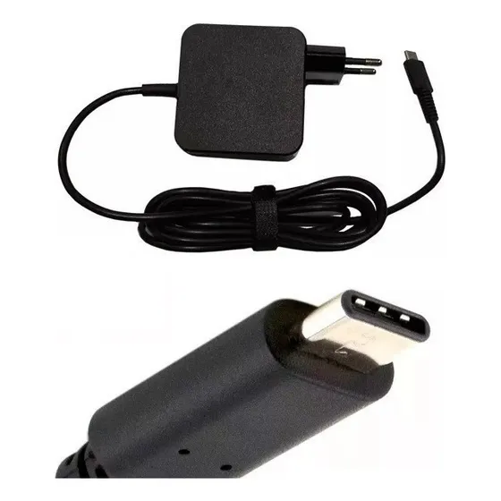Fonte Carregador Para Dell Xps 13 9365 2x1 Usb-c Type-c 3.1