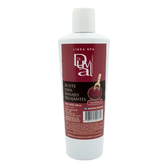 Dr Duval Aceite Para Masajes Relajantes Con Sandalo 190ml