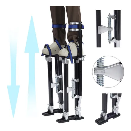 Pernas Pau Gesseiro Mecânicas 60-1 Metro Robo Borracha Festa Índigo