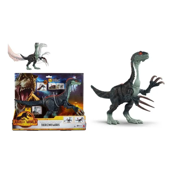 Dinosaurio Figura Muñeco Jurassic World Therizinosaurus 