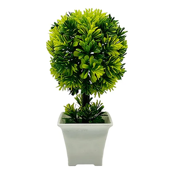 Árbol Artificial Chico En Maceta
