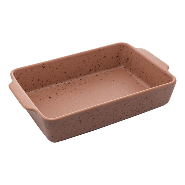 Refratário Wolff Mist De Cerâmica Marrom Matte 35cm X 22cm Marrom Refratário Wolff Mist De Cerâmica Marrom Matte 35cm X 22cm Marrom