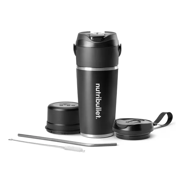 Nutribullet Flip Portatil Con Tapa Negro