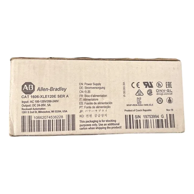 Allen Bradley 1606-xle120e Fuente De Poder 24 Vdc 5a 