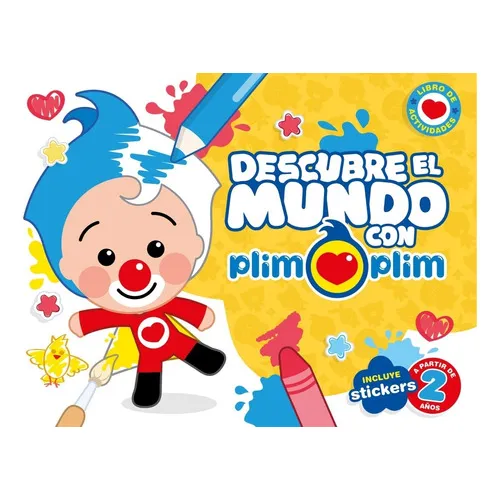 Descubre El Mundo Con Plim Plim, De Aa. Vv.. Editorial Alfaguara, Tapa Blanda En Español