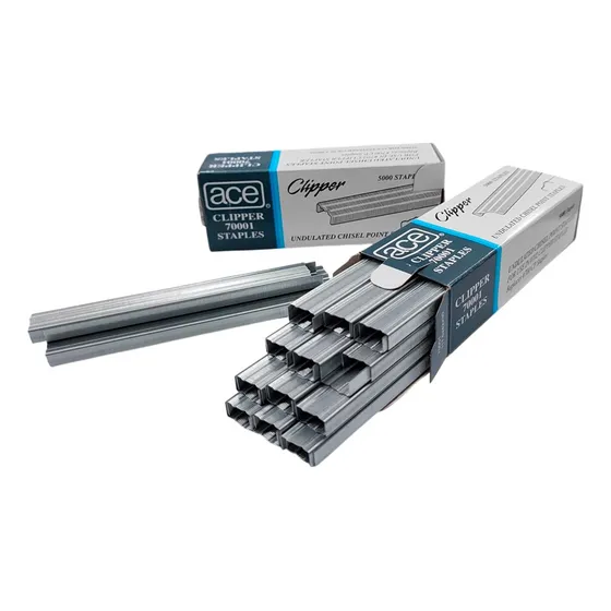 Grapas Corrugadas Ace Clipper Pack De 2 Und