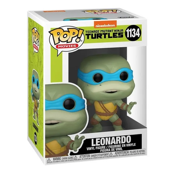 Funko Pop! - Tortugas Ninja - Leonardo - 1134 - Xuruguay