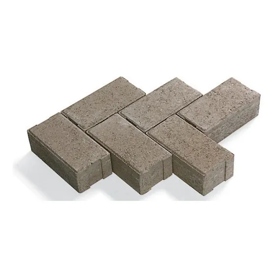 Adoquin Hormigon 10 X 20 X 6 Articulado / Intertrabado 