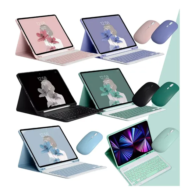 Fundas Con Teclado Mas Mouse Para iPad 10.2 (7ma/8va/9na)gen