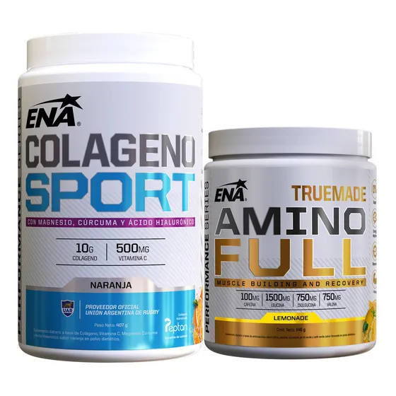 Fuerza Recuperación Amino Full + Colágeno Magnesio Vitaminas