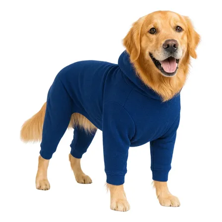 Roupa Com Capuz Pet De Frio Cachorro Porte Grande Estampada