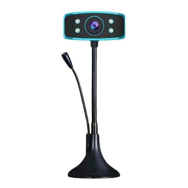 Cámaras Web Con Visión Nocturna, Mxpwb-002, Full Hd, Usb 3,0 Color Azul