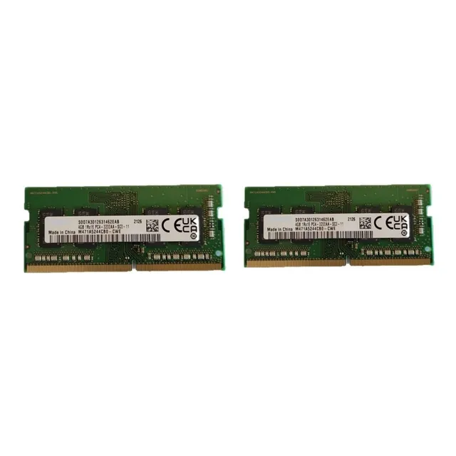 Paquete 2 Memoria Ram Ddr4 4gb 3200mhz Laptop Total 8gb