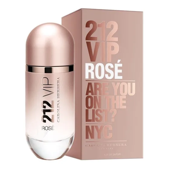 Perfume 212 Vip Rosé Carolina Herrera Mujer 80 Ml