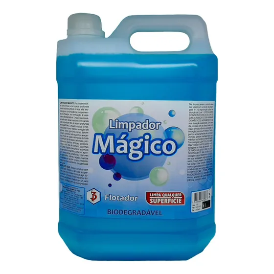 Limpador Mágico 5lts Flotador Multiuso Biodegradável