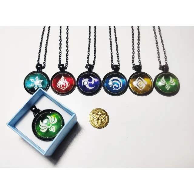 Pack-1 Collar Luminoso Genshin Impact Vision