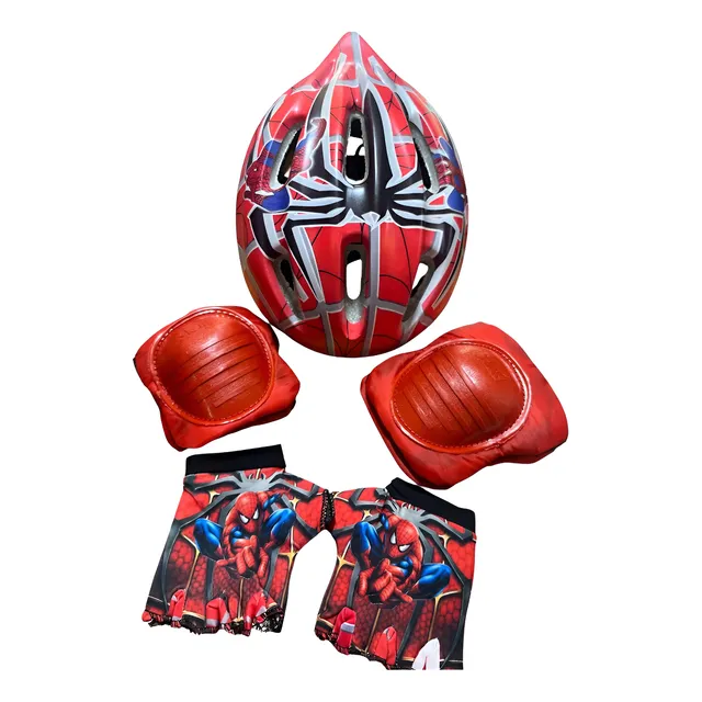 Kit Protección Skid Niños 4 Piezas Ciclismo/patinaje
