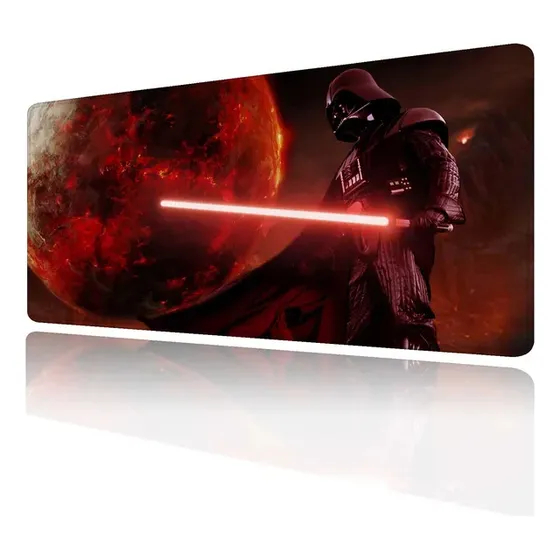 Alfombrilla De Mouse Grande Para Juegos, Color Rojo, Persona