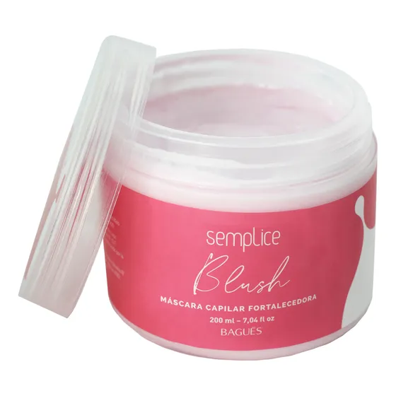 Máscara Capilar Semplice Blush Fortalecedora