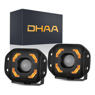 Faros Auxiliares Rectang Empotrar Niebla Hi/lo Súper Beam Faros Auxiliares Rectang Empotrar Niebla Hi/lo Súper Beam