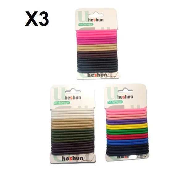 Set Bandas Elasticas Colas Accesorios Cabello Mujeres Niñas
