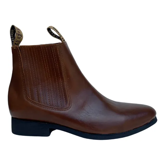 Botín Charro Unisex De Piel Vaqueros