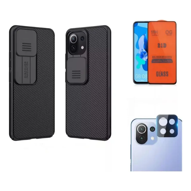 Case Nillkin Para Xiaomi Mi 11 Lite + Mica Pantalla Y Cámara