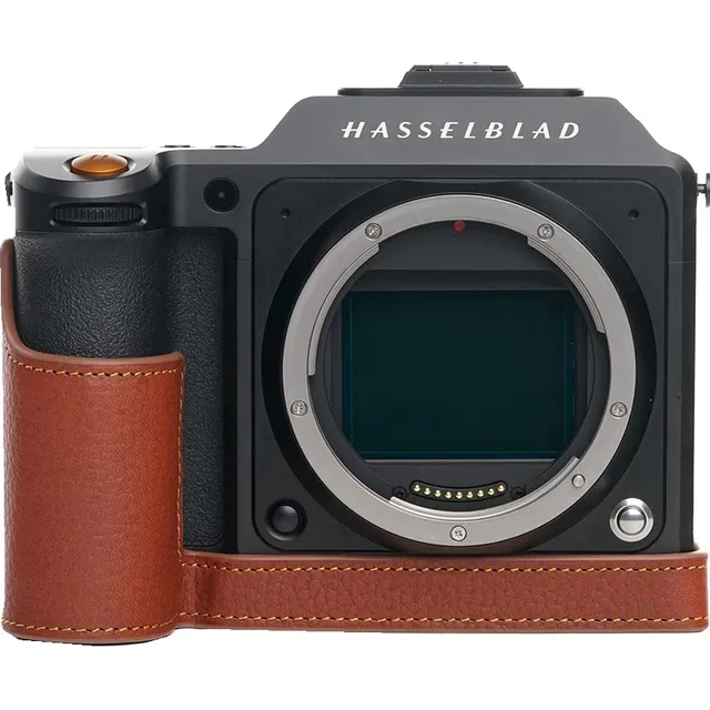 Funda De Cuero Para Camara Hasselblad X2d 100c-marron