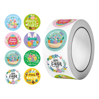 Tz Pegatinas De Pascua Rollo De Pegatinas De Conejito De Tz Pegatinas De Pascua Rollo De Pegatinas De Conejito De