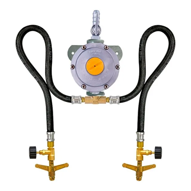 Regulador Registro De Gás Aliança 2kg/h Para 2 Botijões P-13