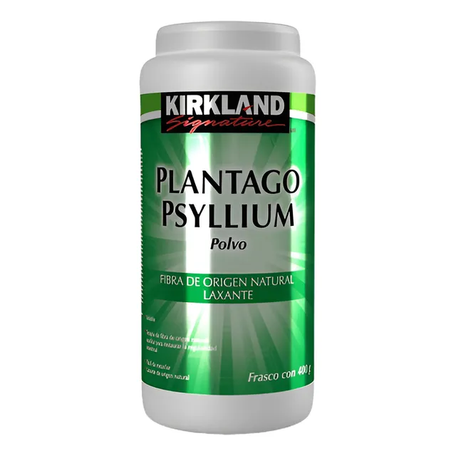 Psyllium Plantago 400g Sabor Kirkland Natural Laxante Fibra