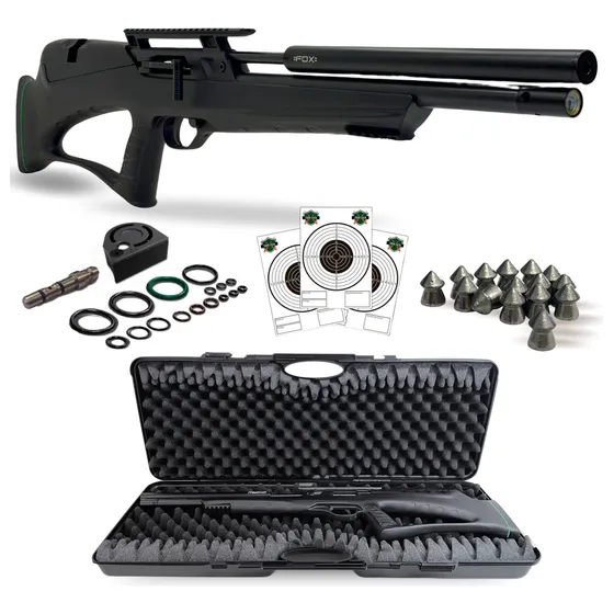 Rifle Pcp Fox Predator Bullpup Cal 5,5 Balines + Estuche 6c.