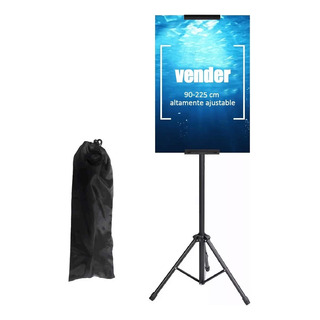 Soporte O Porta Pendón Alta Ajustable Para Póster 100-225cm Soporte O Porta Pendón Alta Ajustable Para Póster 100-225cm