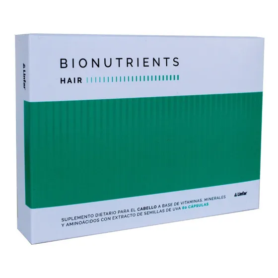 Bionutrients Hair Anticaída De Cabello Aminoterapia Linfar