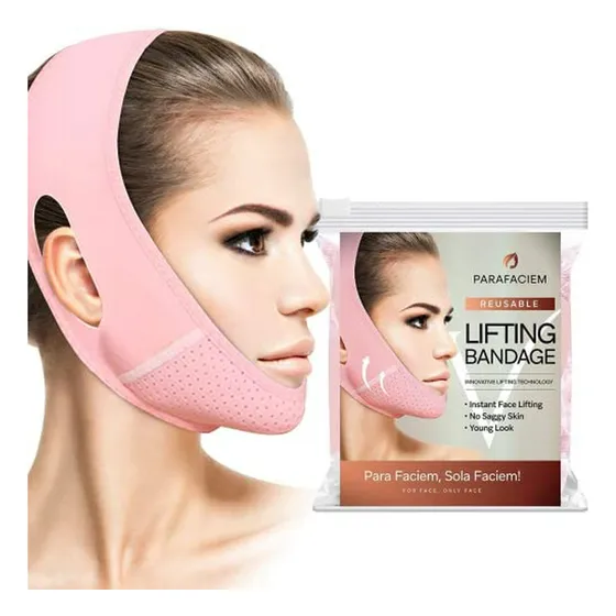 Mascarilla Facial Reafirmante V-line Para Reducir Papada