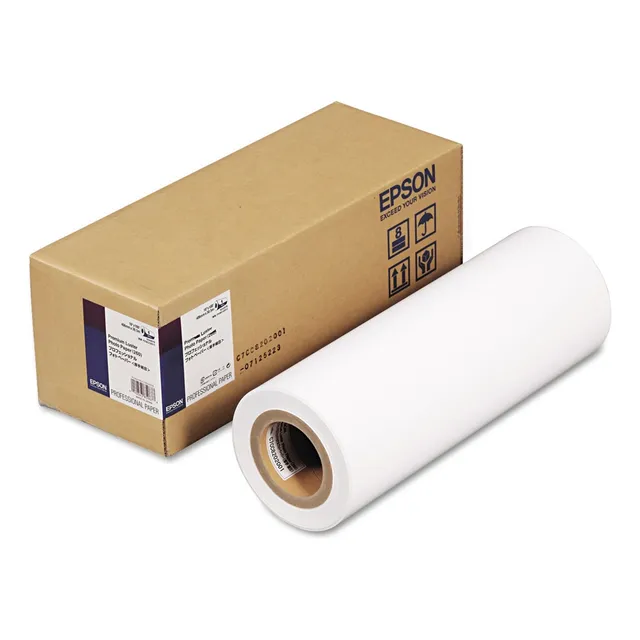 Papel Epson S042079 Premium Lustre 16''×100' | 40.6cm×30.5m Color Blanco