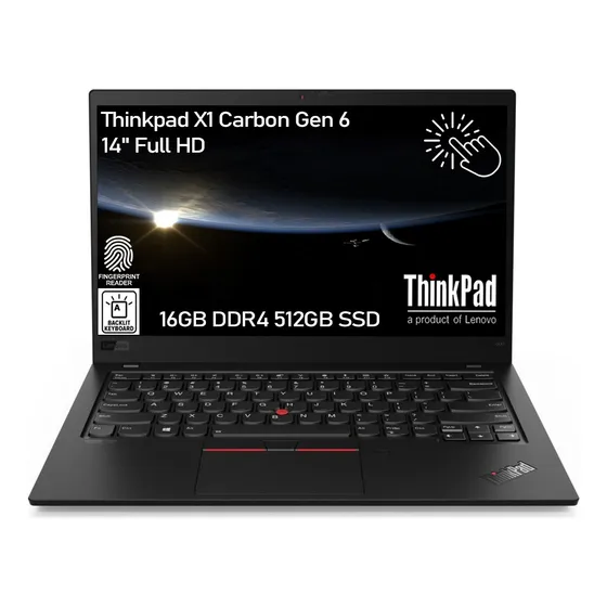 Thinkpad X1 Carbon Gen 6 Intel Core I5 8350 16g 512g Touch