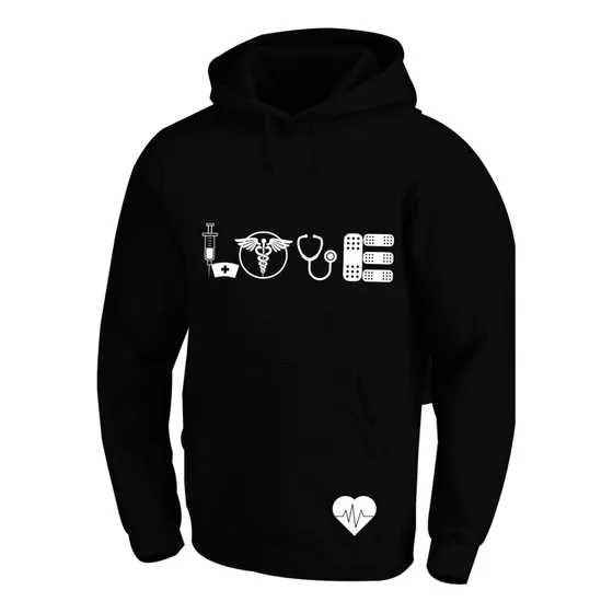 Sudadera Personlizada Para Enfermera, Doctora, Estudiante 