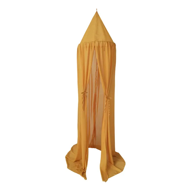 Mosquitera Con Toldo En Forma De Cúpula De Algodón (amarilla