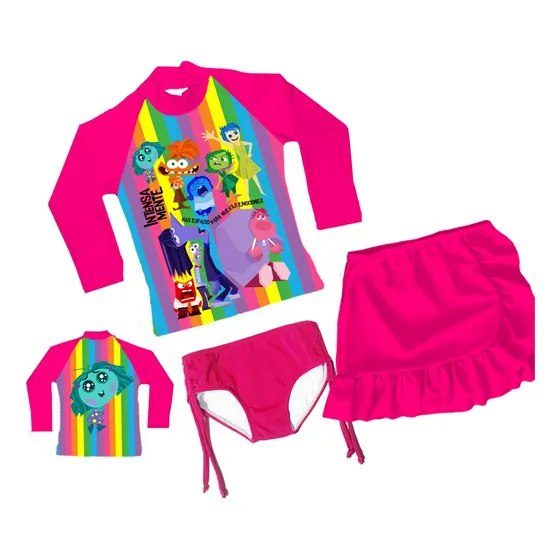 Traje De Baño Bañador Intensamente Con Falda