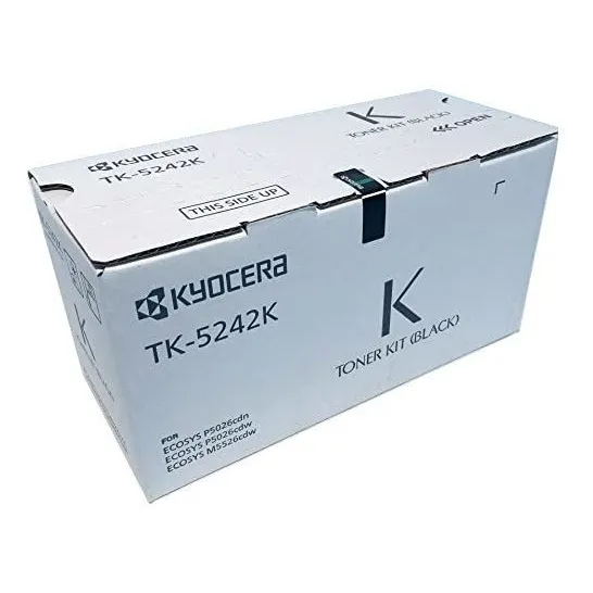 Cartucho De Tóner Negro Kyocera 1t02r70us0 Modelo Tk-5242k P