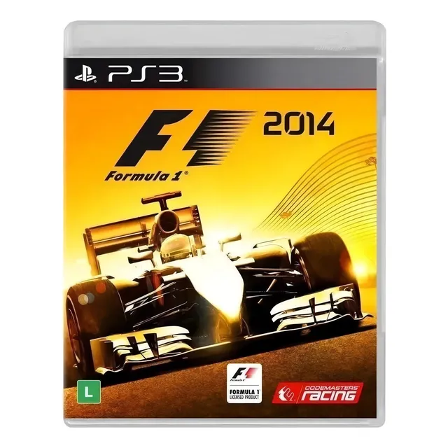 F1 2014  Standard Edition Codemasters Ps3 Físico