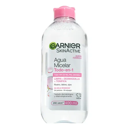 Agua Micelar Todo en 1 Garnier 400ml